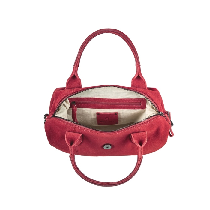 CHARLOTTA SUEDE CHILI RED